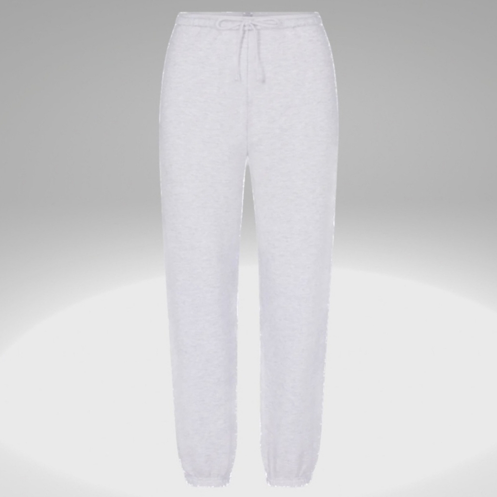 SKIMS NWT Cotton Fleece Classic Jogger Size Large/ Light Heather Grey